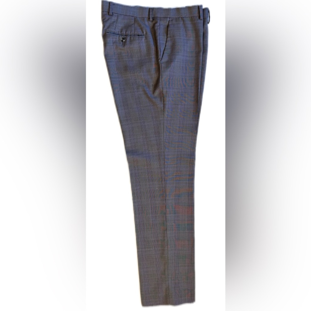 Topman Gray Checkered Trousers. Size 32S
